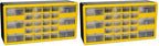 Akro-Mils 26-Drawer Plastic Drawer Storage Cabinet for Garage Organization, Bead Organizer, Building Bricks Storage, Teacher Toolbox, Makeup Organizer, 20-Inch W x 6-Inch D x 10-Inch H, 10126 Yellow by Akro-Mils