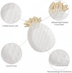 Multipurpose Ceramic Catchall Tray for Jewelry, Keys, and Snacks - 7.7 x 5.3 Inch Decorative Dish for Nightstand, Vanity, or Entryway (1 Piece) - Image 6