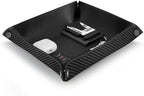 Valet Tray Organizer with Carbon Fiber Style Texture by Carbon+Zone