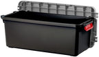 IRIS USA 2-Pack 15 Gallon Lockable Storage Trunk TrailBox, Dark Gray/Gray - Image 3