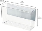 iDesign Magnetic Large Clear Plastic Organizer Bins, 2-Pack - Image 3