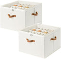 StorageWorks 2-Pack 32-Pair Shoe Storage Organizer for Closet, Beige by StorageWorks
