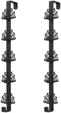 Novabright 2 Pcs Spider Web Over Door Metal Hooks Coat Hanger Organizer by Unknown