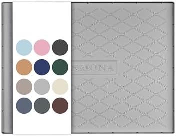 URMONA Under Sink Mat 28 x 19 in, Waterproof Silicone Cabinet Protector by URMONA