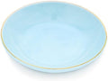 HANKOR 4.75" Ceramic Jewelry Tray, Small Ring Dish Holder Trinket Tray, Catch All Trays for Ring Earring Necklace Key, Christmas Gifts for Women Girls (Light Blue) by HANKOR
