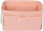 ZTUJO Purse Organizer Insert, Felt Bag Organizer For Handbag Purse Organizer,13 Colors, 6 Size (Small, Brush Pink) by ZTUJO