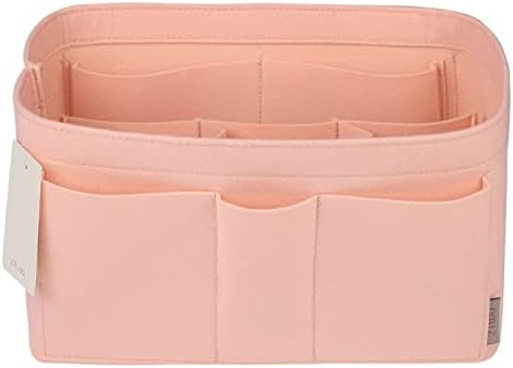 ZTUJO Purse Organizer Insert, Felt Bag Organizer For Handbag Purse Organizer,13 Colors, 6 Size (Small, Brush Pink) by ZTUJO