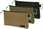 COREFLEX Premium Tool Pouch Zipper Bag, Small Tool Bag, Multipurpose Storage pouch, Heavy duty Flat Bottom Tool bag with YKK Zipper (3 pack Medium 10inch) by WhenLifegetseasyandsimple