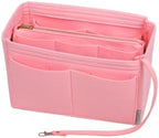 ZTUJO Purse Organizer Insert, Felt Bag Organizer with Metal Zipper, Handbag & Tote Shaper, For Speedy Neverfull Tote, 7 Sizes by ZTUJO