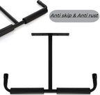 Tlence 4 Pack Overhead Garage Storage Hooks, 16.5" Heavy Duty Ceiling Mount Hangers, Double T-Bar Metal Ladder Ceiling Racks, Hanging for Bike, Pipe Lumber, Fishing Rod, Sports Equipment - Image 4