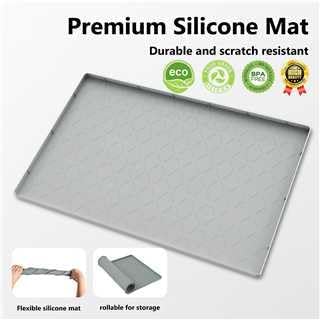MateeyLife Silicone Waterproof Mat for Dog & Cat Food Mat 19"X12" - Image 2