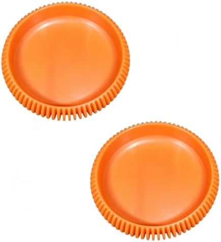 Generic Utility Tray Bowl， Catch All 2PCS (Orange, Circular) by Unknown