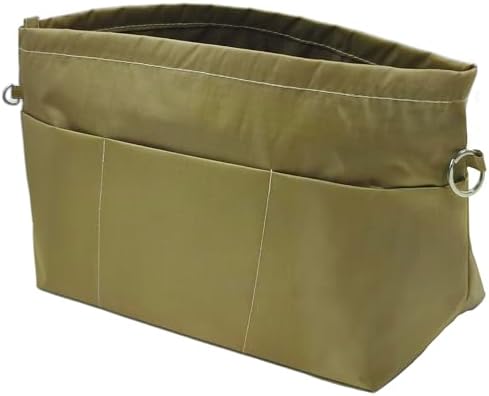 Handbag Tote Purse Organizer Insert, Small, Khaki Green by TimeWing