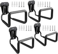 Hose Holder Stand Wall Mount, 4Pcs Heavy Duty Garden Hose Hanger Reel by UPCERA