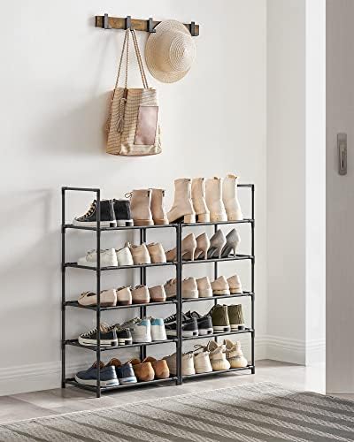 SONGMICS Shoe Rack, 10-Tier Shoe Shelf, Shoe Storage Organizer - Image 2