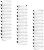 Superio 4.5 Quart Clear Plastic Storage Containers with Lids, Stackable Organizer Bins, BPA-Free Storage Boxes for Home, Office, Dorm & Classroom, 36 Pack by Superio