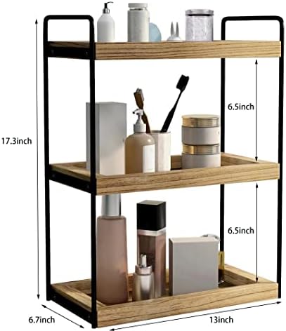 Dorhors Bathroom Counter Organizer,Countertop Tray Storage Shelf - Image 3