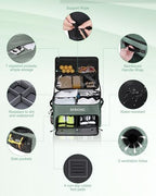 Golf Trunk Organizer, 2-Layer Storage with Golf Accessories - Image 3