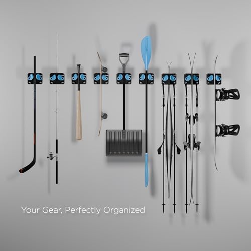 Gravity Grabber, The OG - Ski & Snowboard Wall Mount, Indoor Garage & Home Storage Organizer, Damage-Free Grip, Holds Skis/Boards/Poles/More, Space-Saving Premium Gear Rack, (White 1-Pack) - Image 5