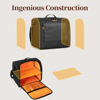PGmoon Large Hat Bag for Baseball Cap, Cap Organizer carrier for 20-24 Caps - Image 4