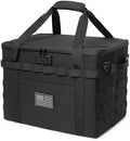Tactical Camping Storage Bag - 38L Utility Tote Bag Organizer with Combination Lock and Shoulder Strap by Lemubeane