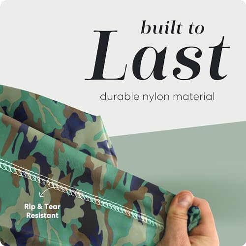 Handy Laundry XL Nylon Laundry Bag 22"x32", Heavy Duty, Camouflage - Image 4