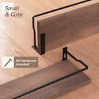 RICHER HOUSE Floating Shelves Bathroom, Small Wall Shelf Over Toilet 2 Set - Image 4