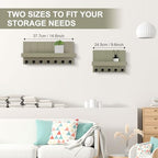 Key Holder for Wall, Decorative Key Holder with Shelf - Image 4