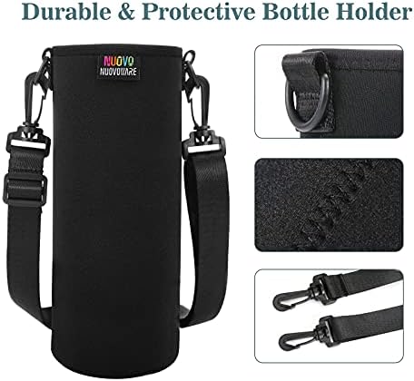 Nuovoware Water Bottle Carrier, 750ML, Black - Image 3