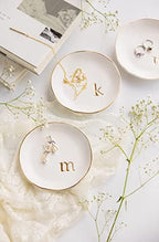 COLLECTIVE HOME Ceramic Jewelry Tray, Trinket Dish, Gifts for Women (C) - Image 5