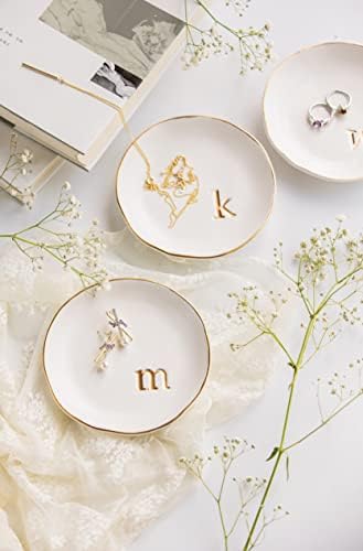 COLLECTIVE HOME Ceramic Jewelry Tray, Trinket Dish, Gifts for Women (P) - Image 5
