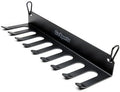 GoSports Baseball & Softball Bat Rack - Holds 16 Bats - Mount on Wall or Clip on Dugout Fence - Black by GoSports