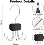 Belt Hanger for Closet Max 24 Belts, 1PCS Belt Organizer for Closet - Image 2