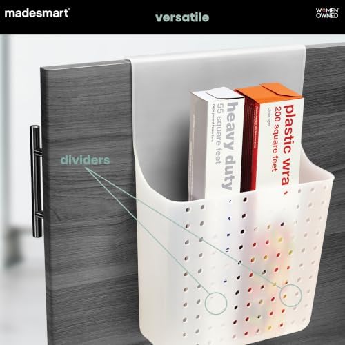 madesmart Over Door Wrap Organizer, Frost - Image 4