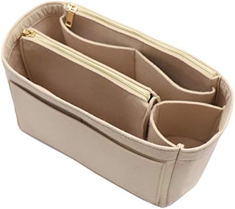 LEXSION Felt Purse Organizer Insert, Tote Bag Shaper Dividers with 5 Sizes by LEXSION