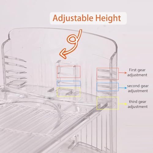 shoe slots organizer, Clear Shoe Stacker, Adjustable Level Shoe Rack,Storage Space Saver for Sneakers Display (Transparent, 10Pack) - Image 3