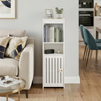 5-Tier Narrow Bathroom Cabinet, 9.8" W X 31.5" H - Image 5