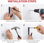 24 Pack Garage Hooks Heavy Duty, 3.5 Inch Wall Hook with EVA Pads - Image 6