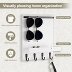 Key Holder Wall Mount, Key and Sunglasses Holder for Wall - Image 2