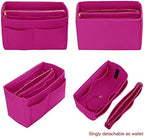 ZTUJO Purse Organizer Insert, Felt Bag Organizer with Metal Zipper, Handbag & Tote Shaper, For Speedy Neverfull Tote, 7 Sizes - Image 3