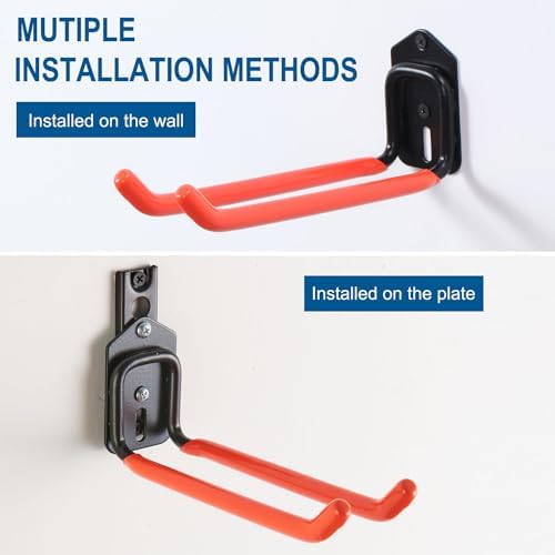 Wallmaster Wall Mount Garage Tool Storage Rack Folding Chair Hangers - Image 6