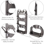 Pot Lid Organizer 3 Tier Foldable Lid Holder for Cabinet Door - Image 5