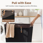 StorageWorks 210L Laundry Basket with Wheels, Rolling Hampers for Clothing - Image 4