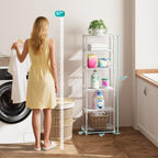 SINGAYE Metal Shelves Wire Shelving Storage Standing Adjustable Shelf Unit - Image 4