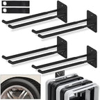 Nacial Garage Wall Hangers, Heavy Duty Ladder Hooks, 12.4 Inch 4 Pack by NacialPromise-Consumersfirstalways