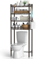 Hodonas Over Toilet Storage Shelf, Espresso, 26.97" x 9.84" x 67.32" by Hodonas