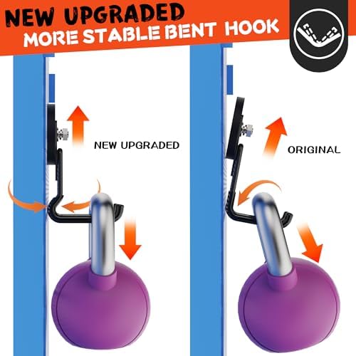 ULIBERMAGNET Upgraded Large Magnetic Hooks,Strong Heavy Duty Magnet Hooks for Power Drill,Broom,Garden Tools,Pegboard,Garage,Workshop,Hardware, 4 Pack Magnet Storage Holder for Hanging(Black) - Image 4