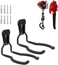 Garden Power Tool Hanger, Garage Wall Hooks, Weedeater Rack, String Trimmer Hanger, Utility Hooks for Garage Tool Organizers and Storage - Black, 2 Pcs by Juformin