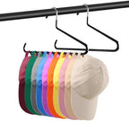 Hat Organizer for Baseball Caps - 2 PCS Hat Hangers for Closet - Stainless Steel Hat Rack - Cap Holder Hat Storage Holds 20 Caps - Birthday Gifts for Men & Women by Aastin