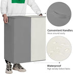 WOWLIVE Double Laundry Hamper with Lid, 154L Large Laundry Basket Organizer - Image 6